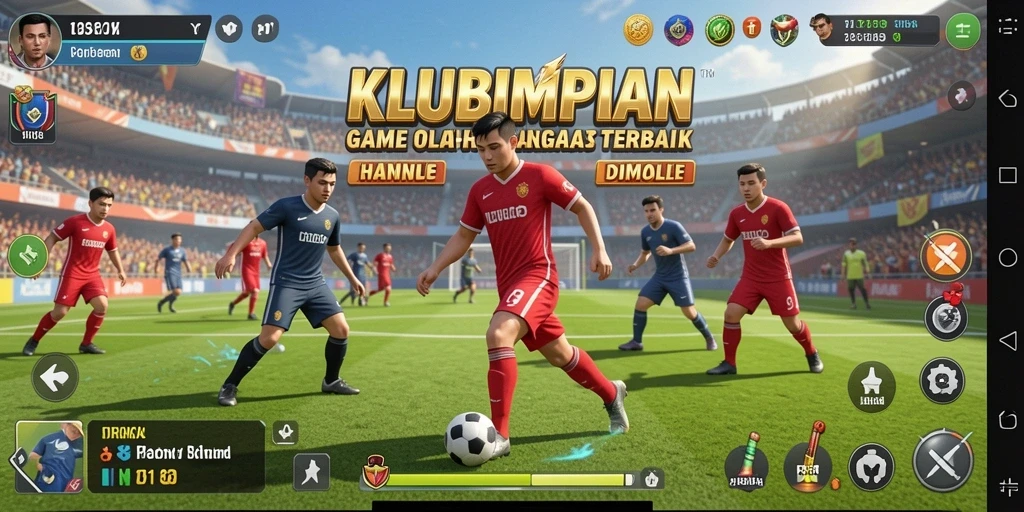Tampilan gameplay seru di KLUBIMPIAN dengan grafis menarik.
