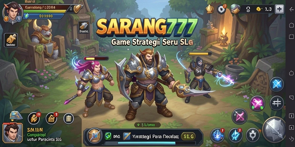 Tampilan gameplay SARANG777 yang menarik dan penuh aksi.