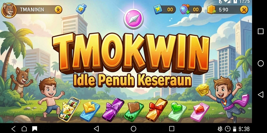 Tampilan gameplay <strong>TMOKWIN</strong> yang menarik dengan pengelolaan sumber daya.